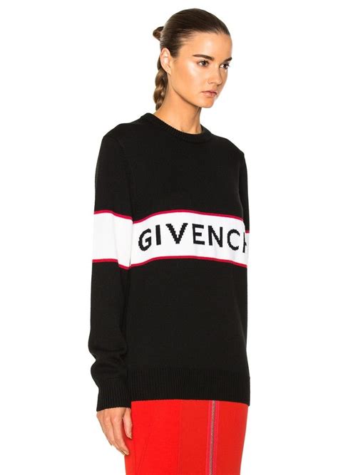 givenchy logo knit|vintage givenchy logo.